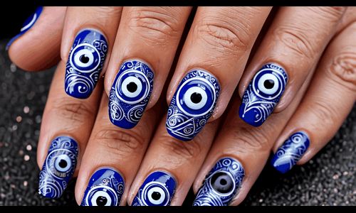 Evil Eye Nails