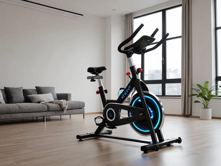 Exercise Bike with Screen-3