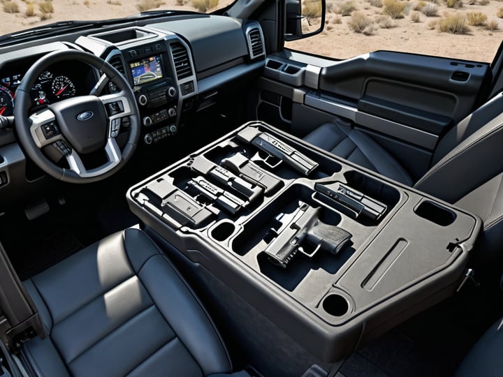 F150 Console Gun Holsters-2