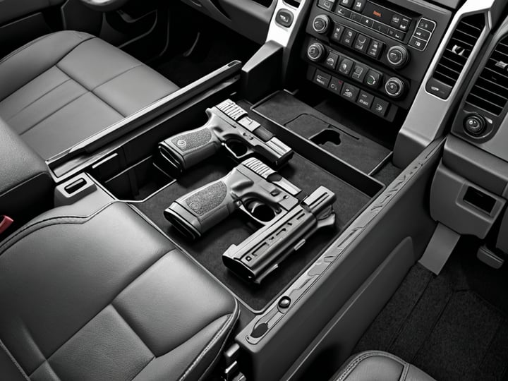 F150 Console Gun Holsters-3
