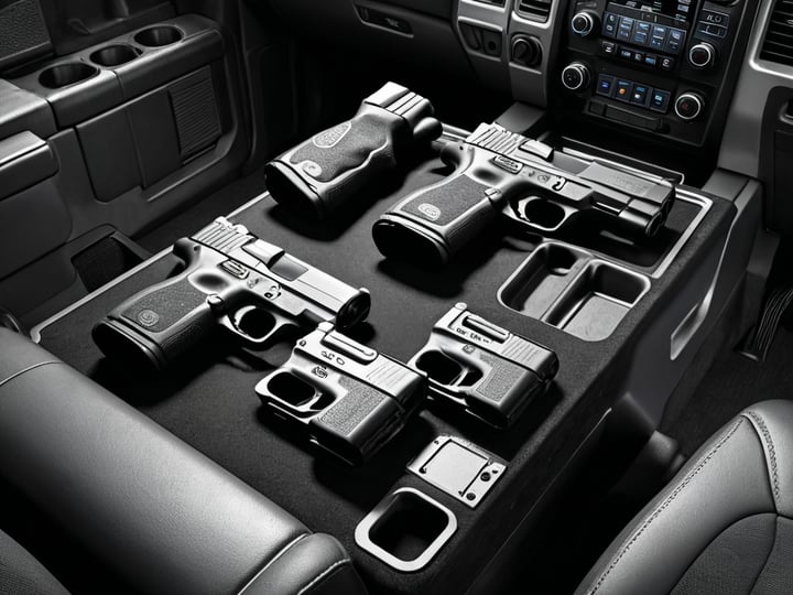 F150 Console Gun Holsters-5