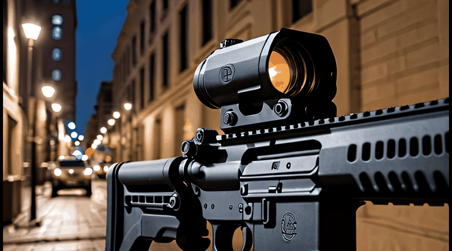FNP Night Sights" is a comprehensive product review roundup article featuring a variety of night sight options for FNP handguns. Discover the top-rated night sight options to enhance your shooting experience in low-light conditions.