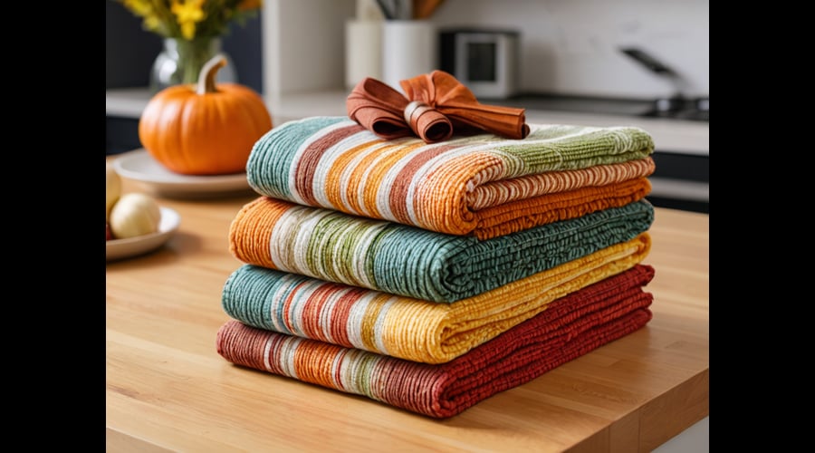 Make Your Kitchen Cozy with the Top 14 Fall Dish Towels