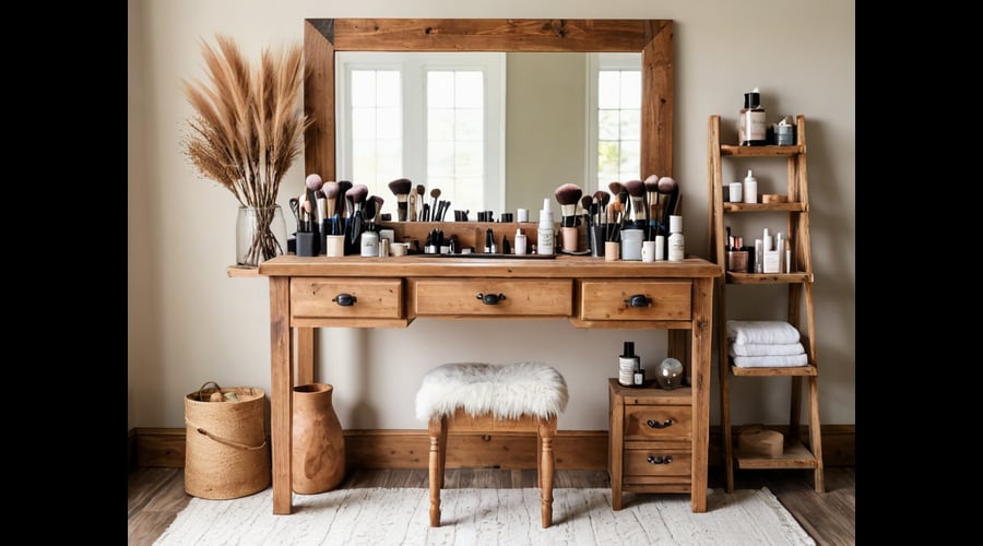 Looking for the perfect farmhouse makeup vanity? Our curated guide showcases the most charming and practical farmhouse makeup vanities available today, helping you find the ideal piece to coordinate with your country kitchen or bathroom.