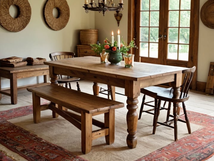 Farmhouse-Table-With-Bench-4