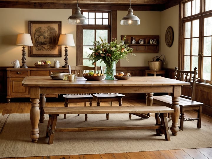 Farmhouse-Table-With-Bench-6