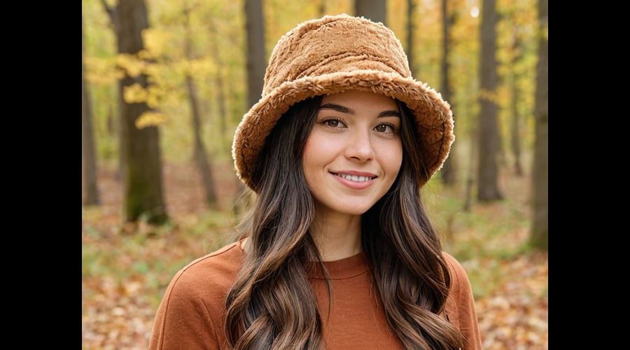 Looking for a warm yet stylish headpiece? Our faux fur bucket hat blends cozy comfort with versatile fashion, featuring a plush exterior and breathable cotton lining to keep you snuggly warm during those chilly months.