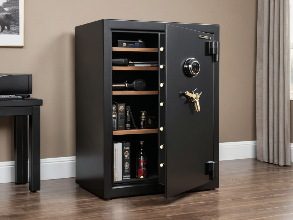 Fingerprint Gun Safes-3