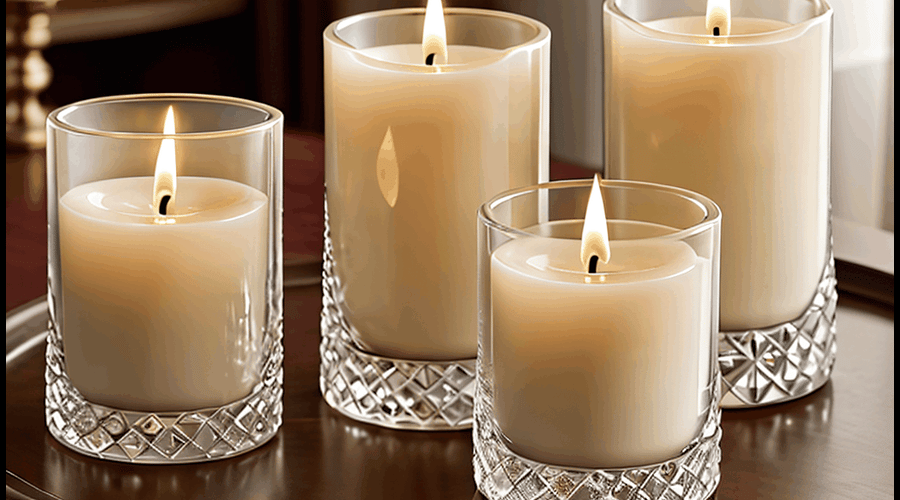 Find the perfect flameless votive candle for your home or event with our comparison of realistic LED alternatives, complete with detailed features and battery life information.