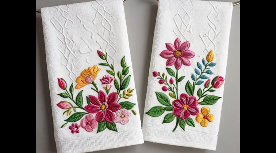 Our carefully selected collection of floral hand towels features elegant designs in soft, neutral tones. Made from high-quality, absorbent cotton, these towels combine sophisticated patterns with exceptional durability.