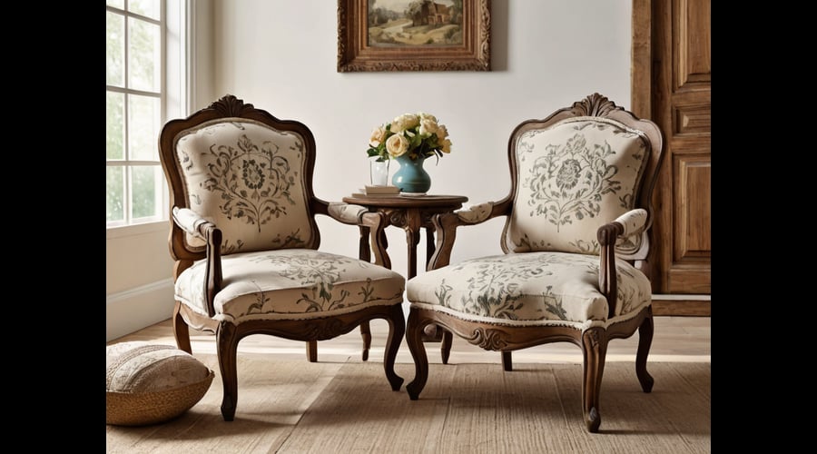 French country accent chairs blend traditional craftsmanship with elegant simplicity, combining well-worn charm and luxurious comfort. Our curated collection highlights the finest examples of this timeless furniture style, perfect for adding a touch of refined countryside refinement to any room.