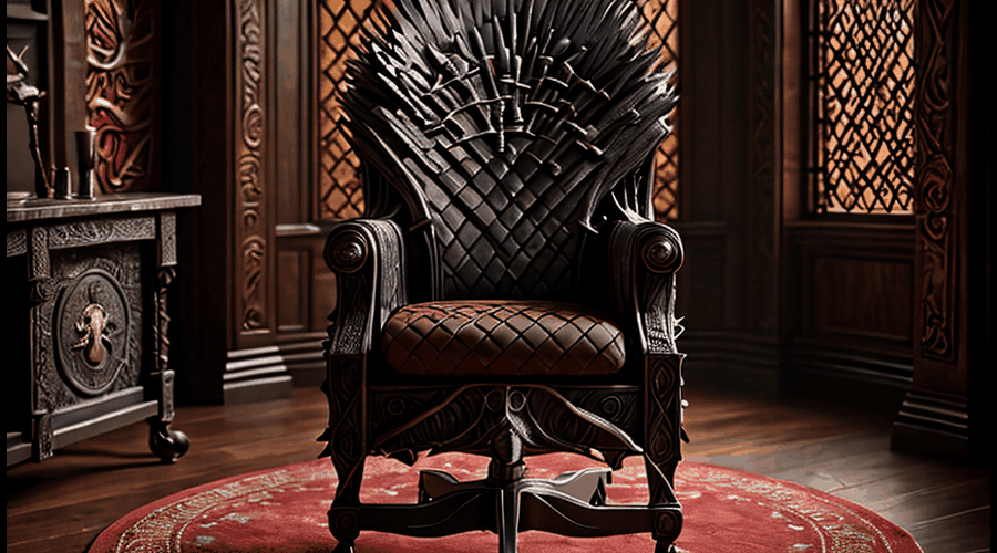 Discover the latest collection of Game of Thrones-themed gaming chairs, tailored to enhance comfort and style during your epic gaming sessions. In this roundup, we review various editions inspired by your favorite characters and houses from the iconic TV series.