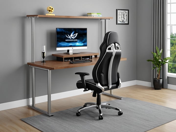 Gaming Desks With Hutch-3