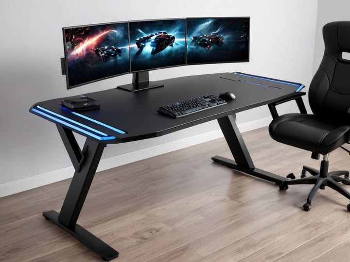 Gaming Desks With Outlets-2