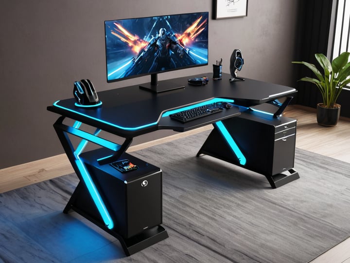 Gaming Desks with Storage-3