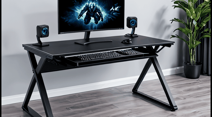 Gaming Desks with Keyboard Tray