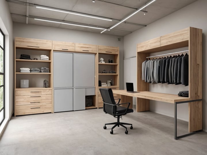 Garment-Rack-With-Shelves-6