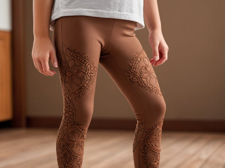 Girls-Brown-Leggings-2