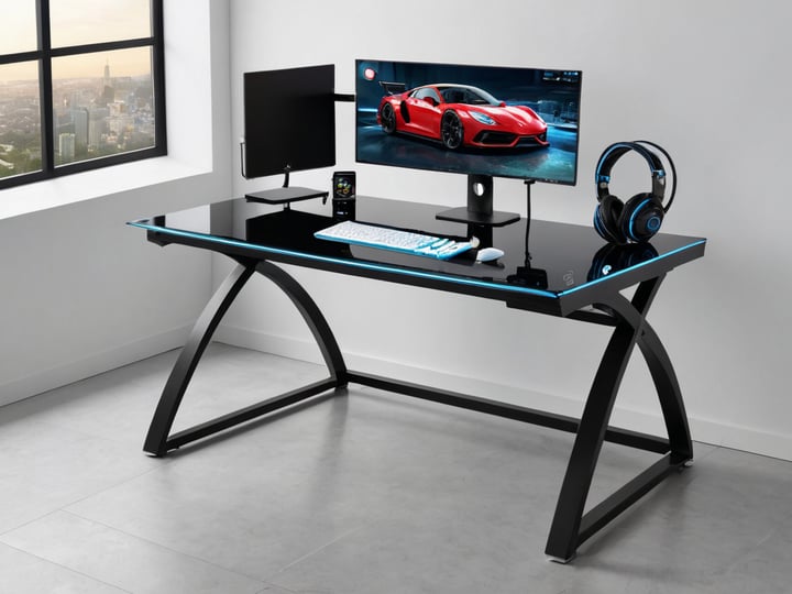 Glass Gaming Desks-3