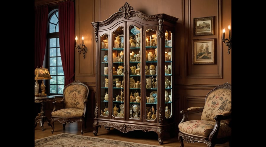 Our glass curio cabinet roundup features stylish display solutions with clear glass doors and adjustable shelves, perfect for showcasing collectibles and decorative items.