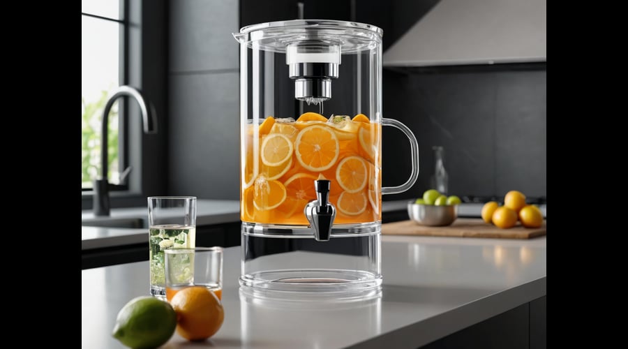 A curated collection of glass drink dispensers that combine elegance with practicality.