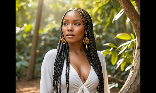 Goddess Box Braids