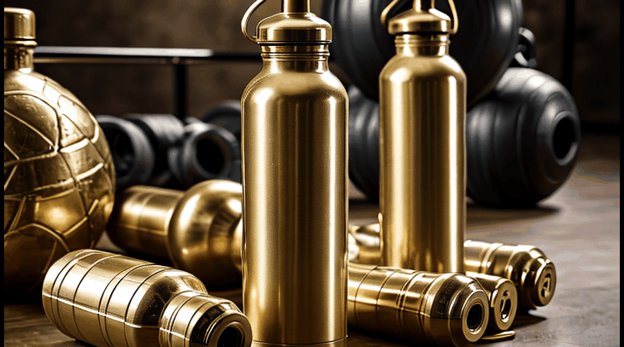 Gold Water Bottles