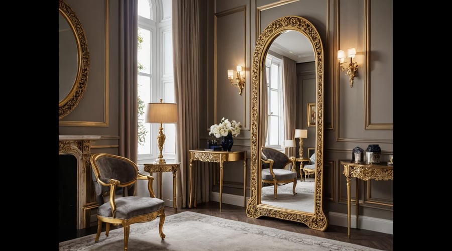 Golden Mirror Reflections: 22 Best Gold Arch Mirrors for Elegant Home Decor