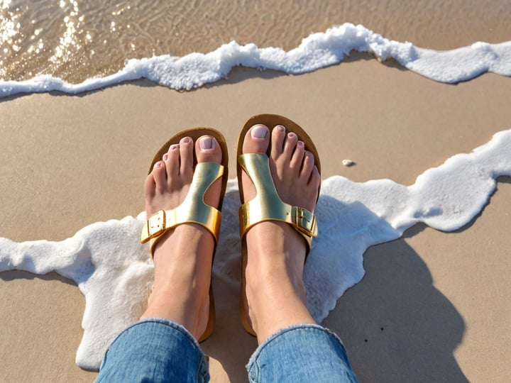 Gold-Birkenstocks-3