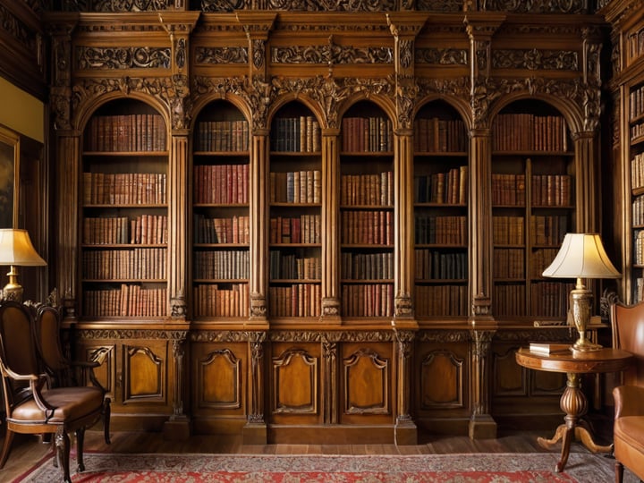 Gold-Bookcase-2