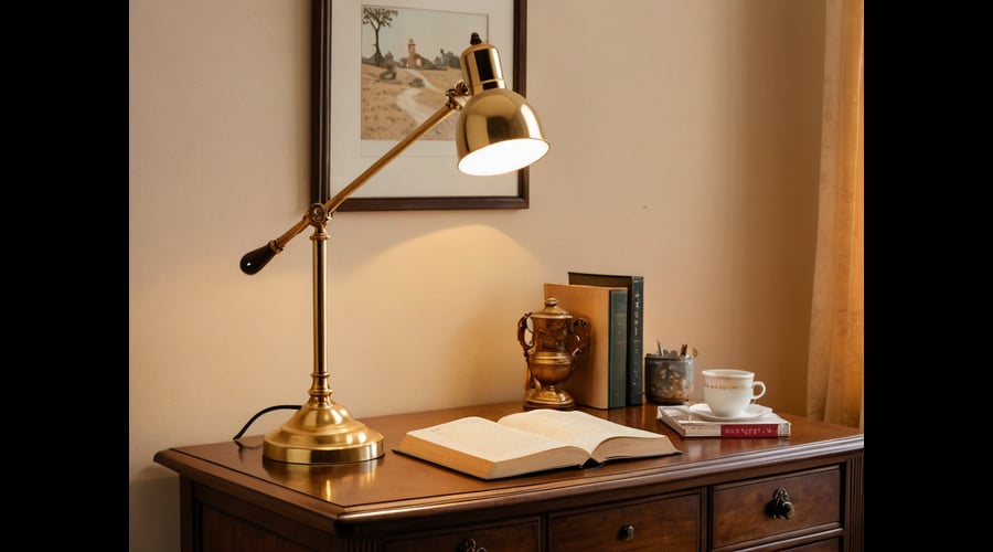 Find the perfect gold desk lamp to complement your home office or reading nook with our curated selection of stylish and practical options.