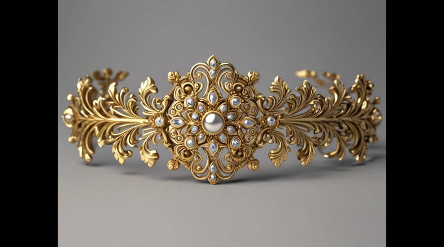 A curated selection of gold hair accessories featuring elegant styles and fine craftsmanship.