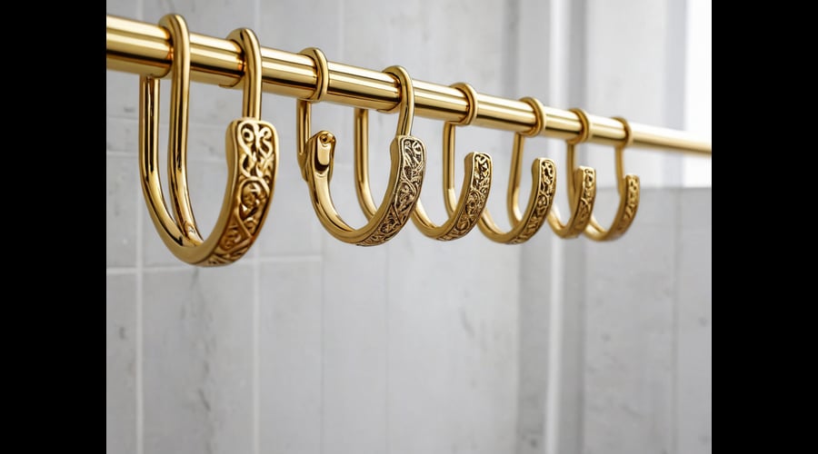 Looking for the perfect gold shower curtain hooks? Our comprehensive guide compares the most stylish and durable options on the market, helping you find the right hooks for your bathroom renovation project.