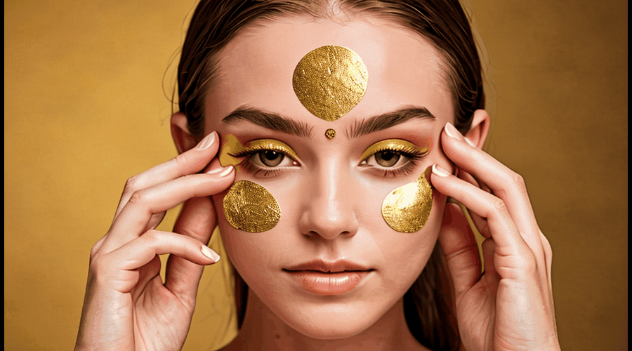A luxurious review of the best gold under eye patches, designed to target dark circles and puffiness while adding a radiant glow to your under-eye area.