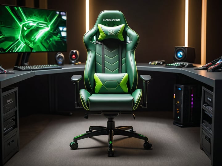 Green Gaming Chairs-4