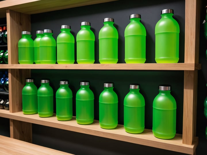 Green Water Bottles-4