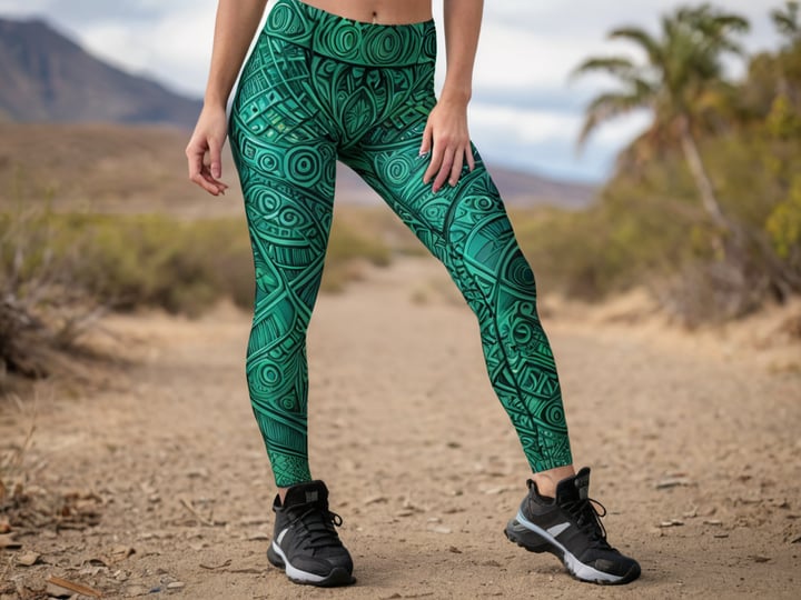 Green-Flare-Leggings-6