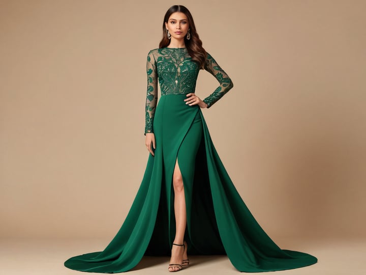 Green-Long-Sleeve-Dresses-4