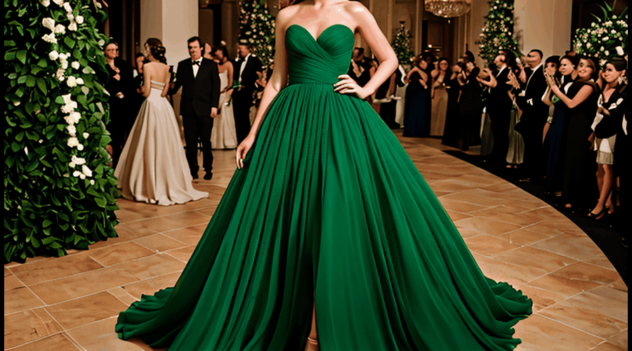Green Strapless Dresses