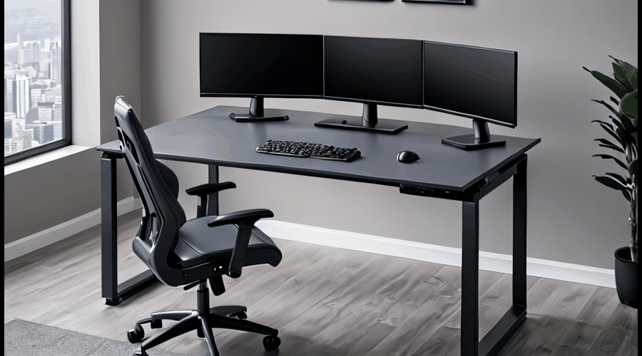 Grey Gaming Desks