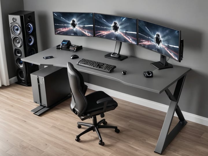 Grey Gaming Desks-6