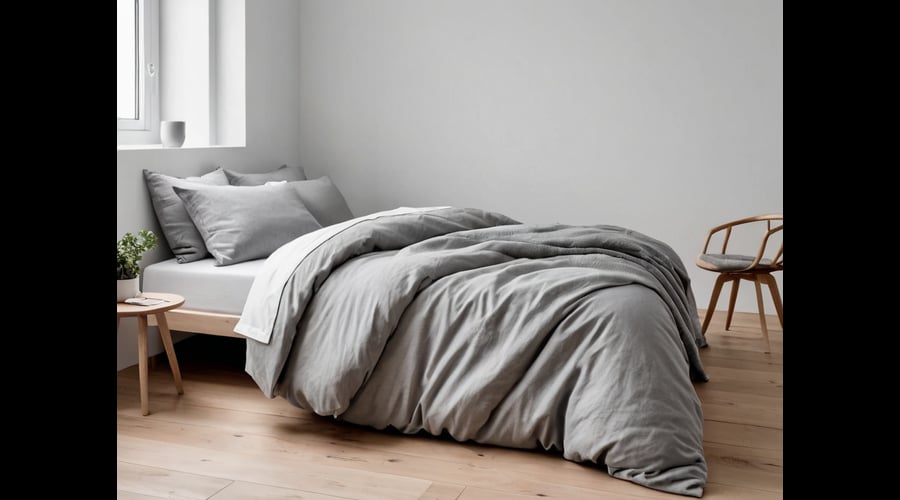 Luxurious Comfort: Our Top 40 Grey Bed Sheets for a Cozy Sleep Experience