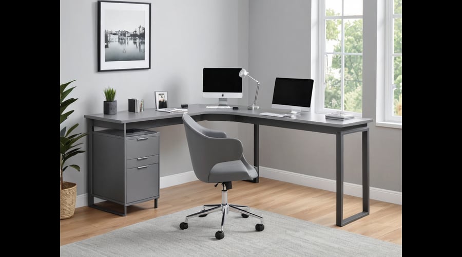 Our detailed roundup features the best grey L-shaped desks available today, comparing their size options, storage capabilities, and build quality to help you find the perfect workspace solution.