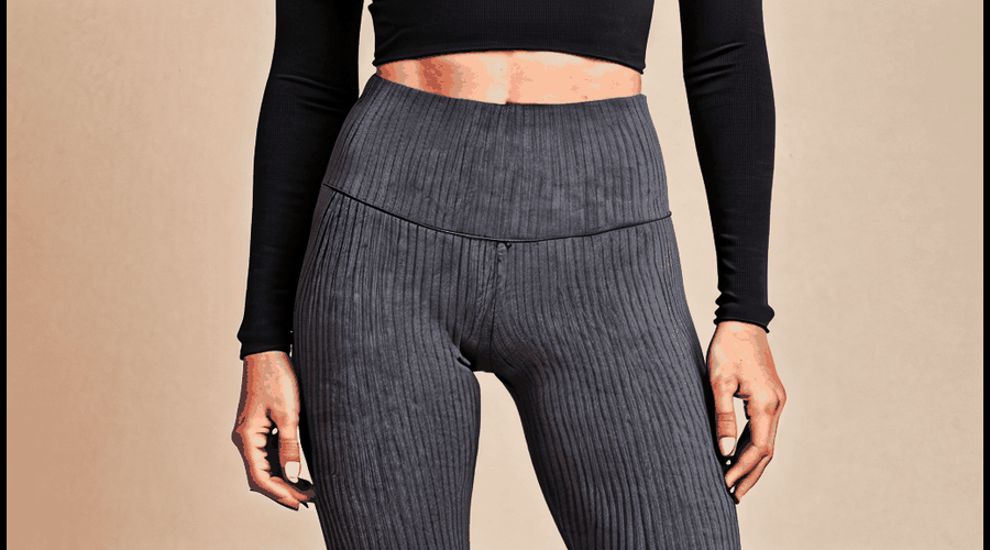 Grey Ribbed Leggings