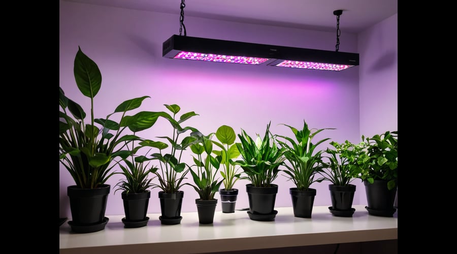 Determine the perfect grow light for your indoor plants with this comprehensive guide, comparing options based on their brightness, color spectrum, and energy efficiency.