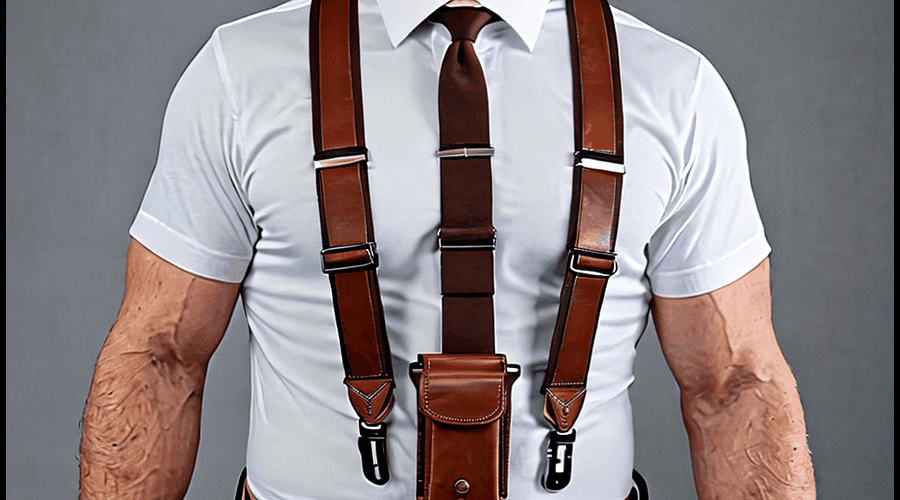 Gun Belt Suspenders