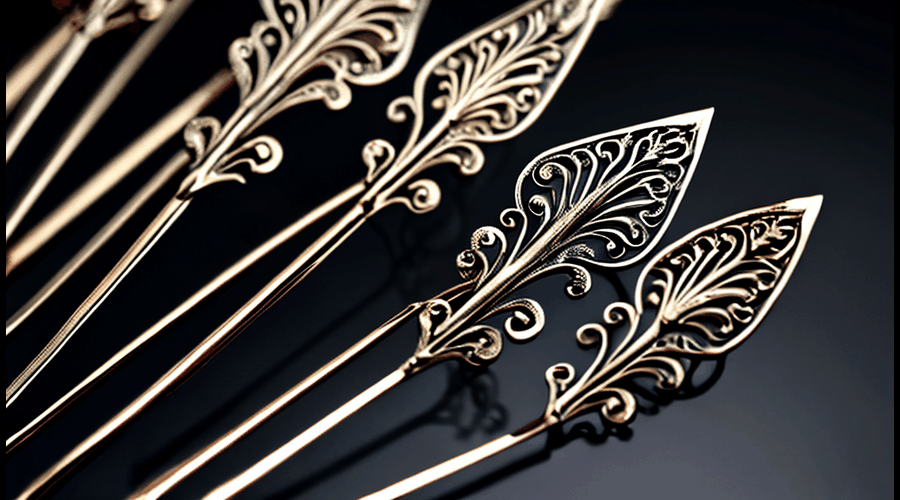 A comprehensive roundup of the best hair pins, comparing styles, materials, and features to help readers find the perfect pins for their hair routine.