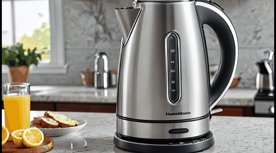 Explore the latest Hamilton Beach Electric Kettle models in this comprehensive roundup, featuring detailed reviews and comparisons for your perfect boiling and brewing experience.