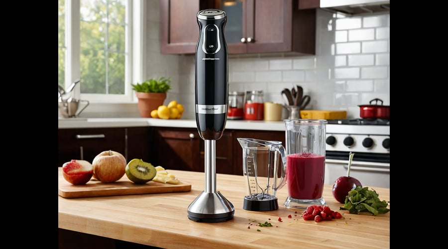 Explore the top Hamilton Beach Hand Blender options available in the market, as we present you with a comprehensive roundup of features, performance, and value for your culinary needs.