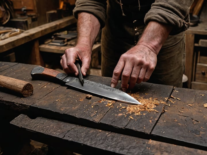 Hand-Forged-Bowie-Knife-2